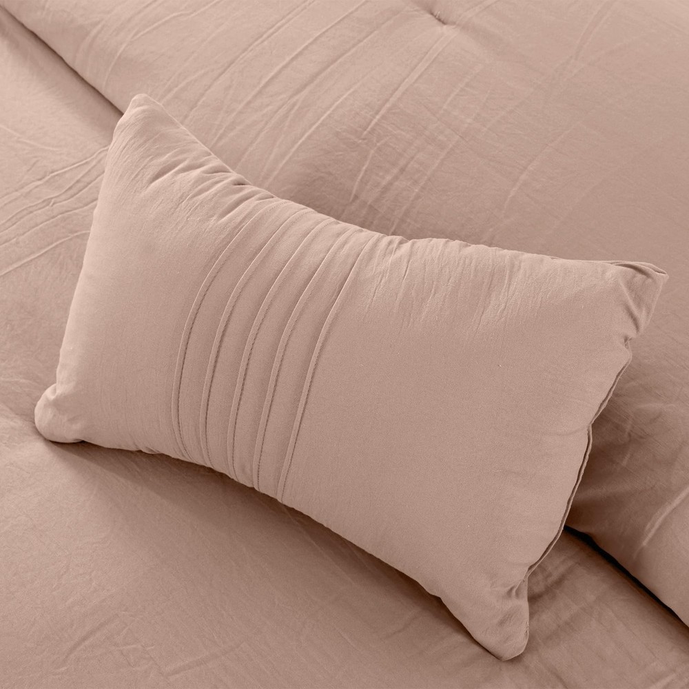 Modern Threads - Comforter Set - Down Alternative Brushed Microfiber - Elegan...