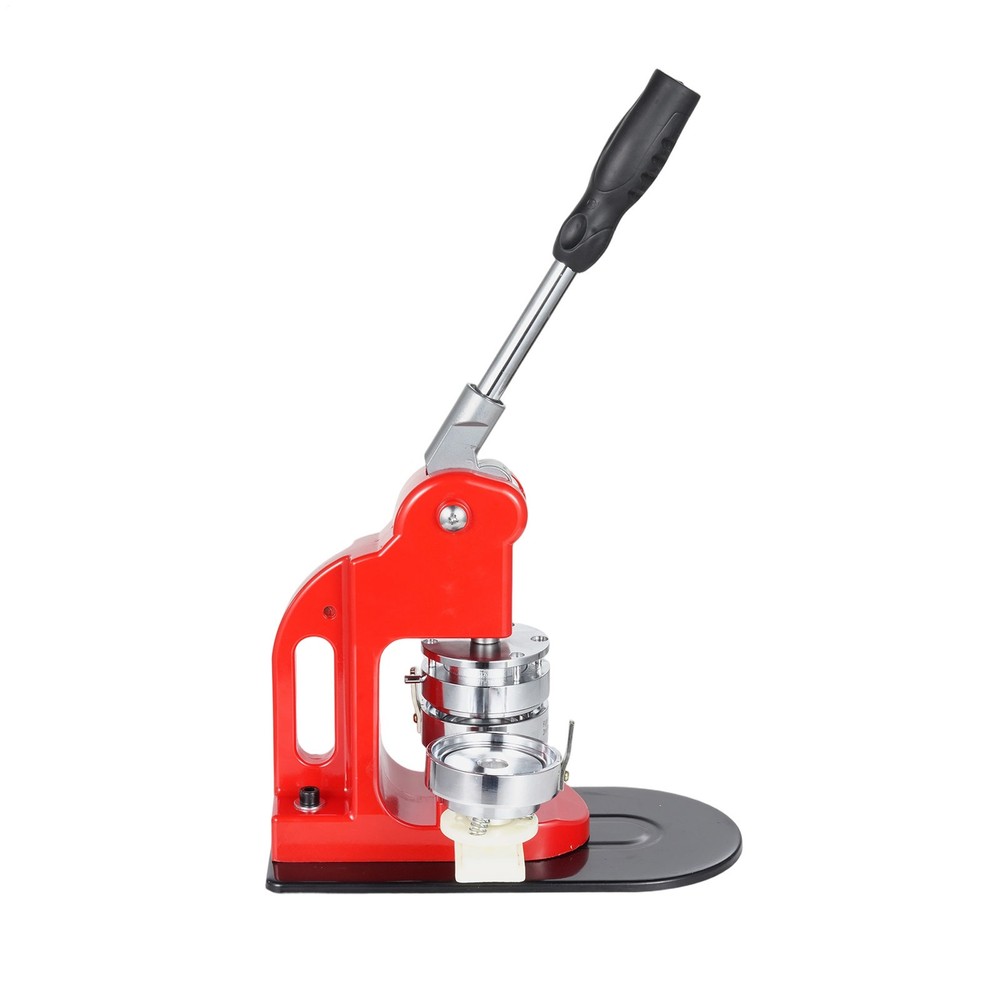 Button Maker Machine Badge Pin Machine with 100 Parts Press Kit