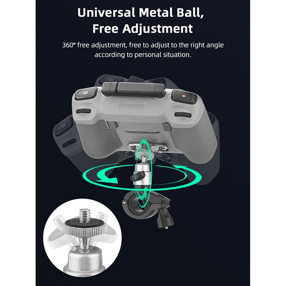 Bicycle Stand Remote Control Bracket For DJI Mini 4 Pro RC/RC 2 Remote Control