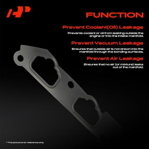 Lower Engine Manifold Seal Gasket Set Compatible with Mini Cooper 2002-2008,