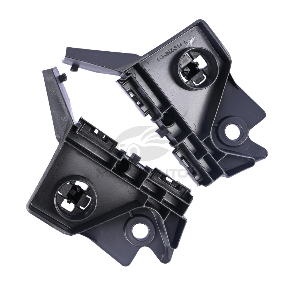 Pair Front Outer Bumper Cover Support Bracket For 2010-2019 Ford Taurus