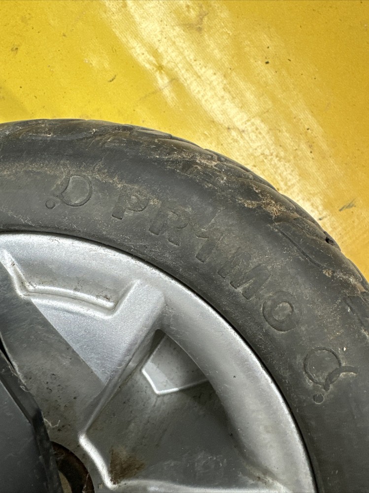 🥇Front Caster & Fork for Pride Maxima Mobility 3-Wheel Scooter 10x3 Solid Wheel