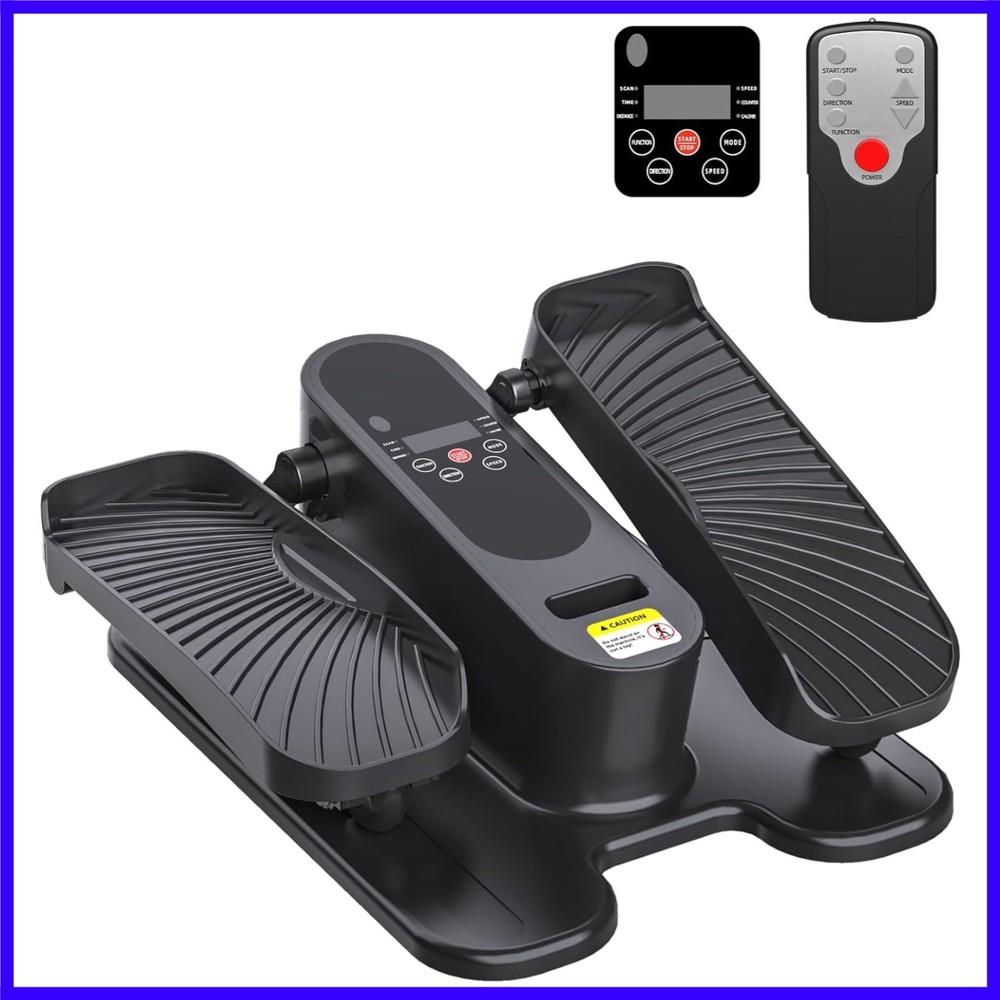 - Quiet Motorized Leg Exerciser with Smart Remote, 12-Speed Manual Programs A...