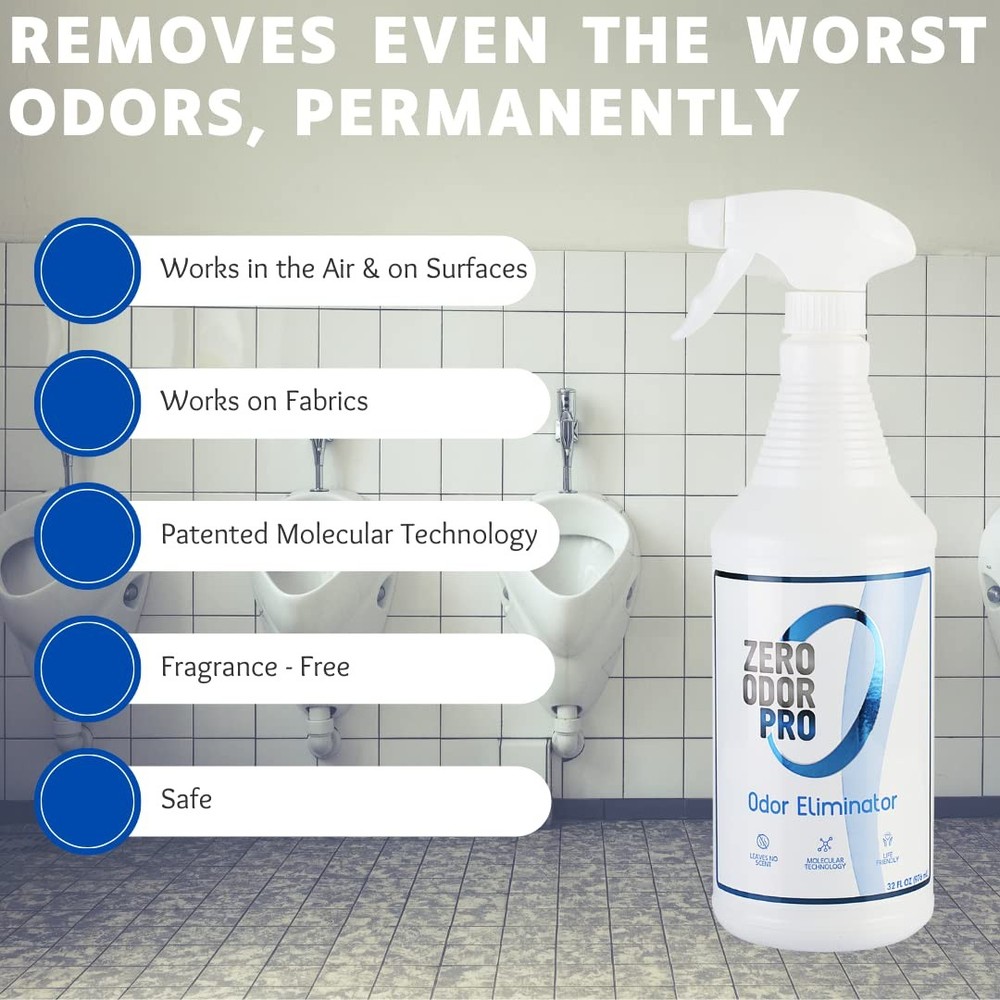Zero Odor –Professional Eliminator Bundle- Eliminate Extreme Air & White