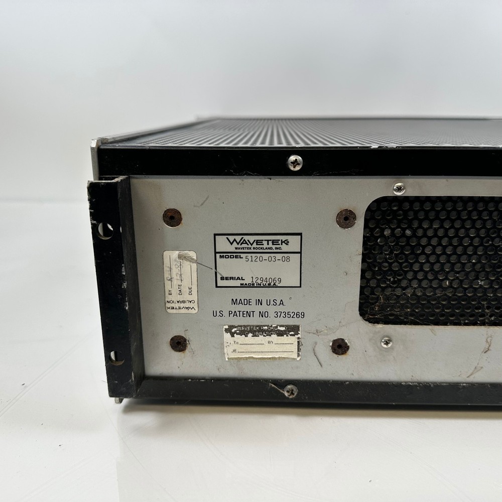 Wavetek Rockland 5120a DC-2MHz Programable Frequency Synthesizer