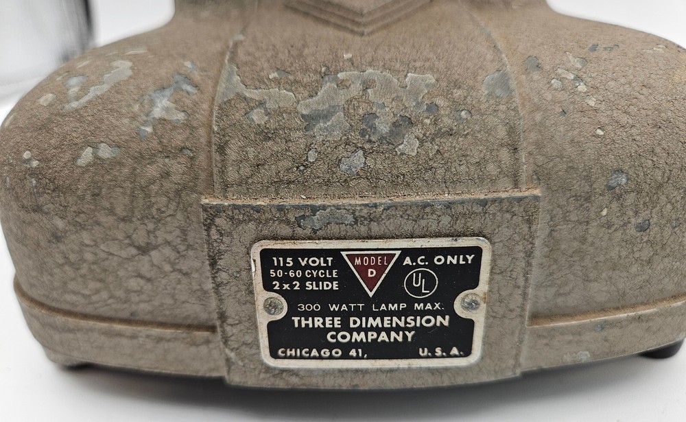 Vintage TDC Vivid Model D Slide Projector No Case