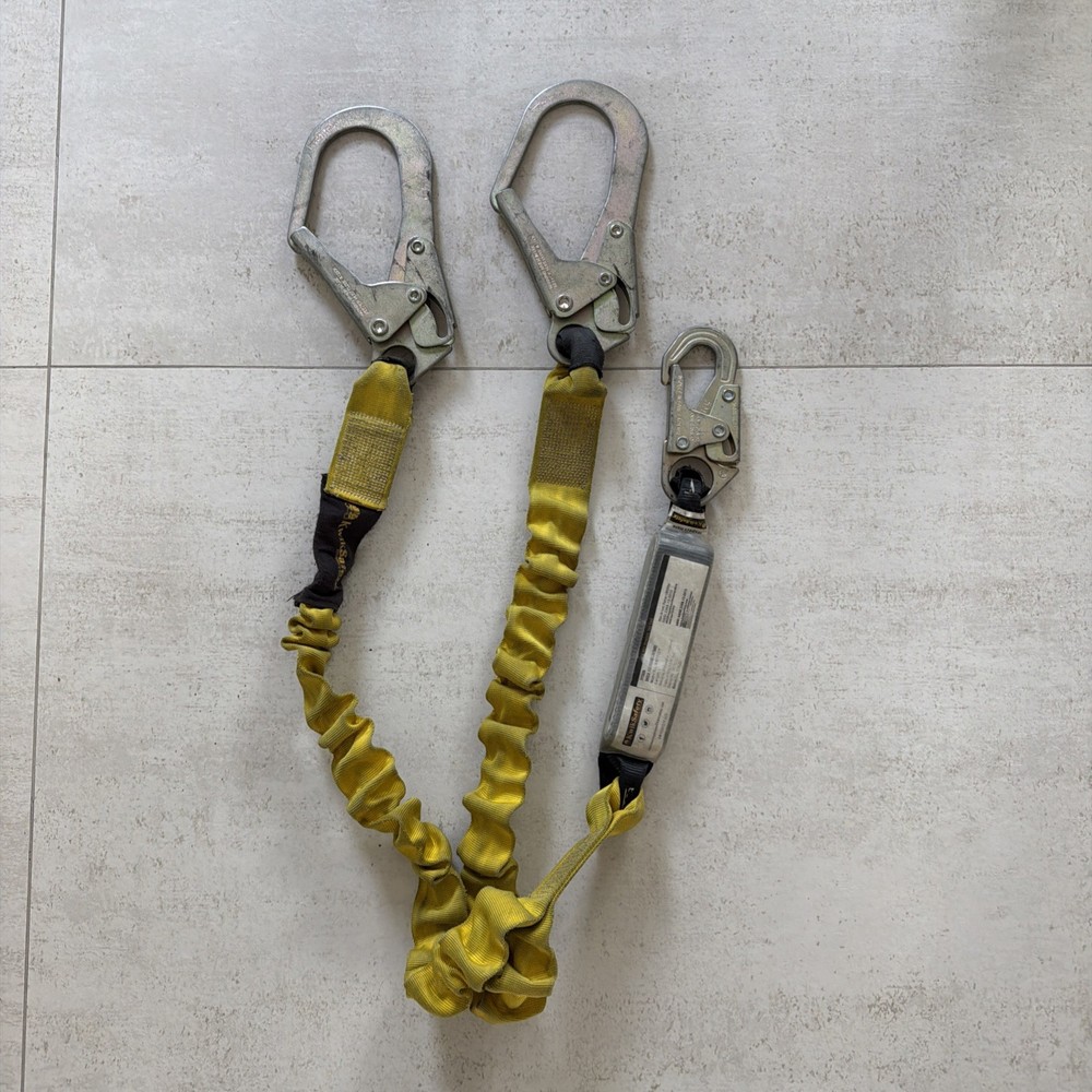 KwikSafety PYTHON 6' Shock Absorbing Safety Lanyard