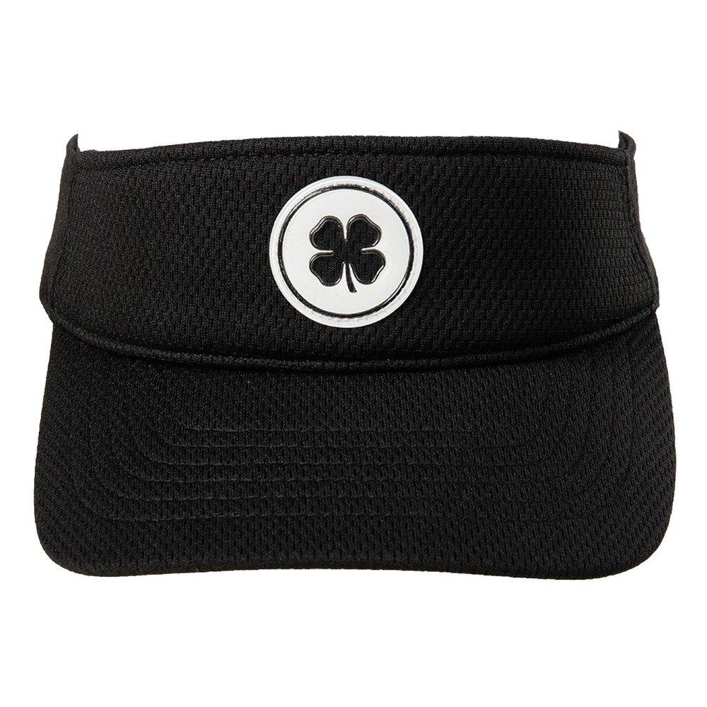 Black Clover Clear Visor 2 Adjustable Golf Visor, Black