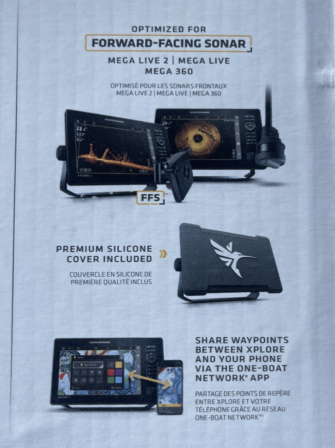 Humminbird XPLORE 10 MEGA Imaging CHIRP Sonar GPS Bluetooth Control Head Only