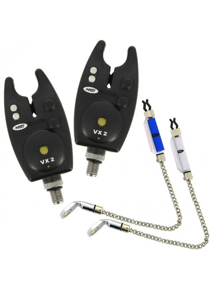 NGT VX2 Fishing Bite Alarm Set Carp Wireless Indicator