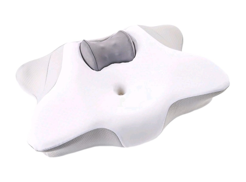 Moitech Gray Comfort Memory Foam Cervical Support Neck Pillow