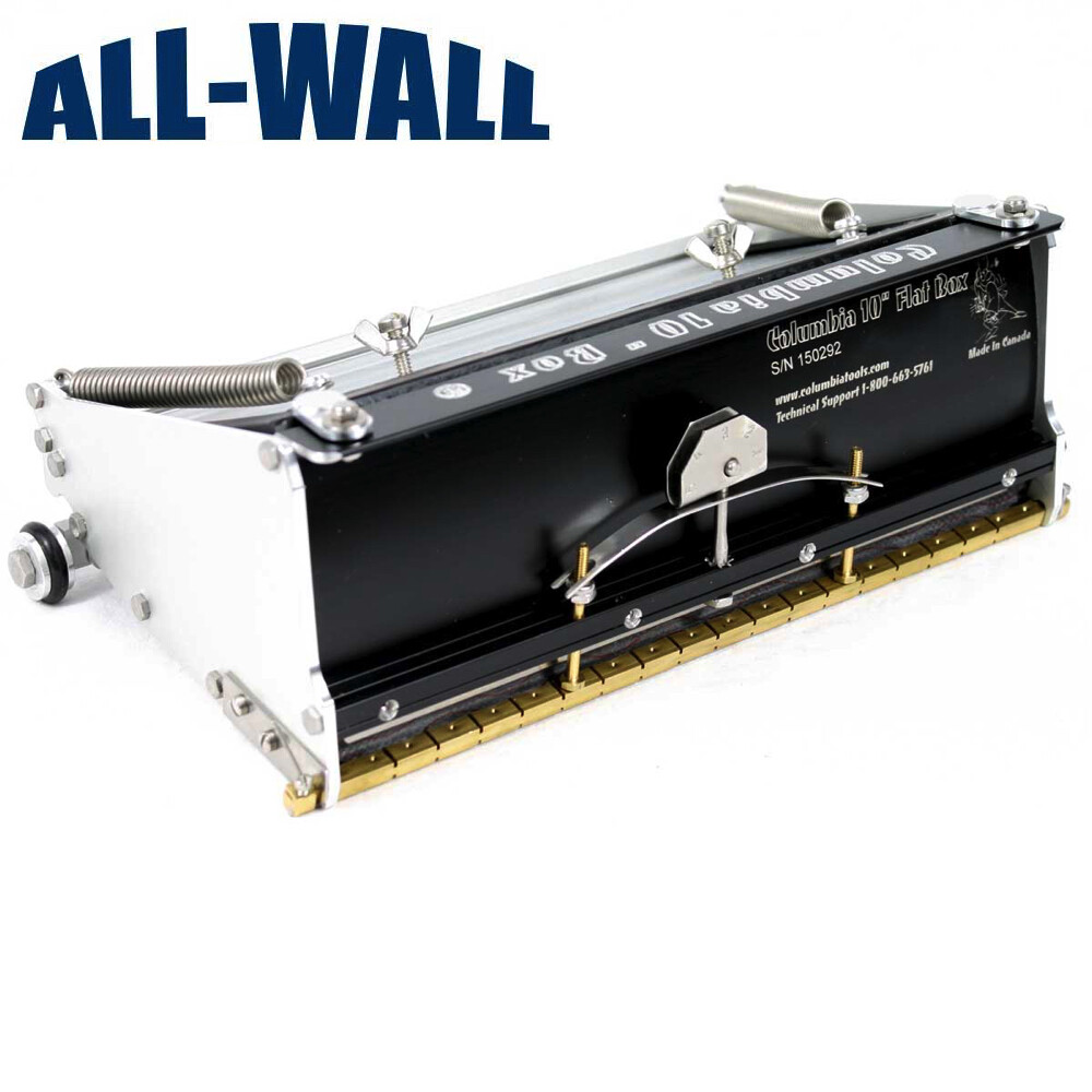 Columbia Drywall Taping Tools 10" Hinged Flat Box Finisher *NEW*