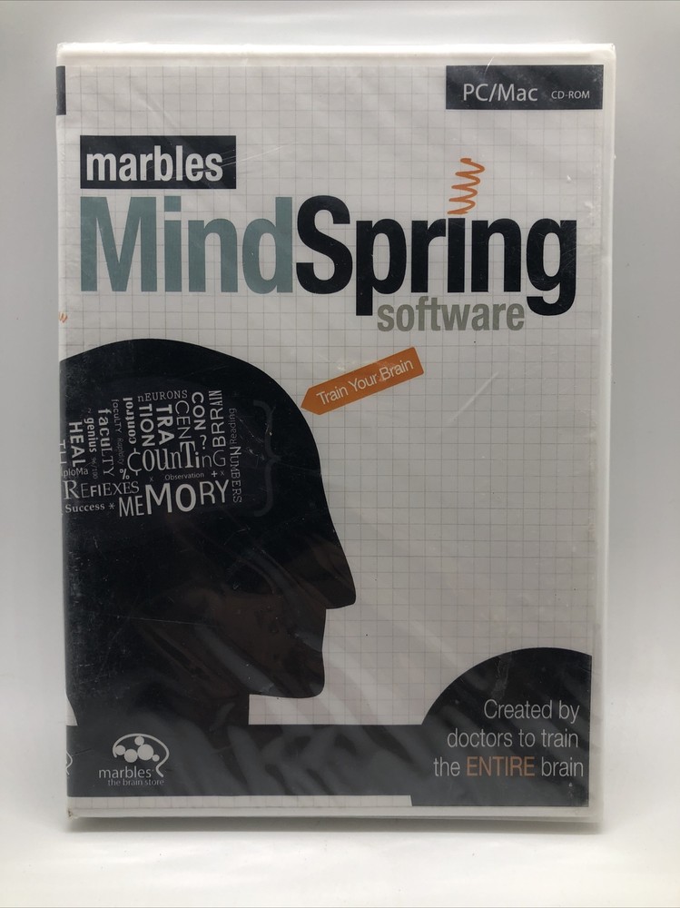 MARBLES MIND SPRING SOFTWARE FOR PC/MAC New