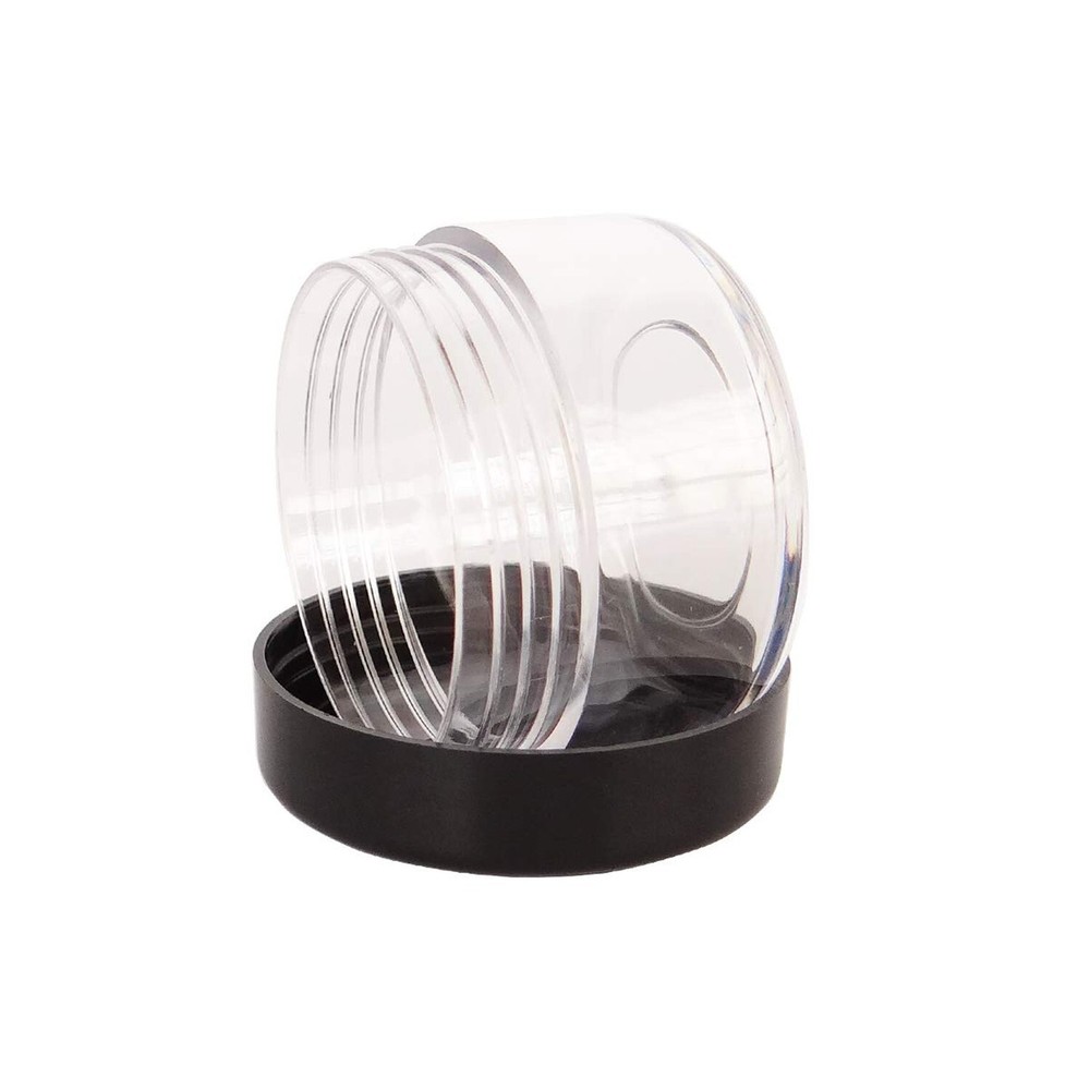 12pack 15 Gram Small Clear Cosmetic Sample 15ml Empty Containers for Make-up ...