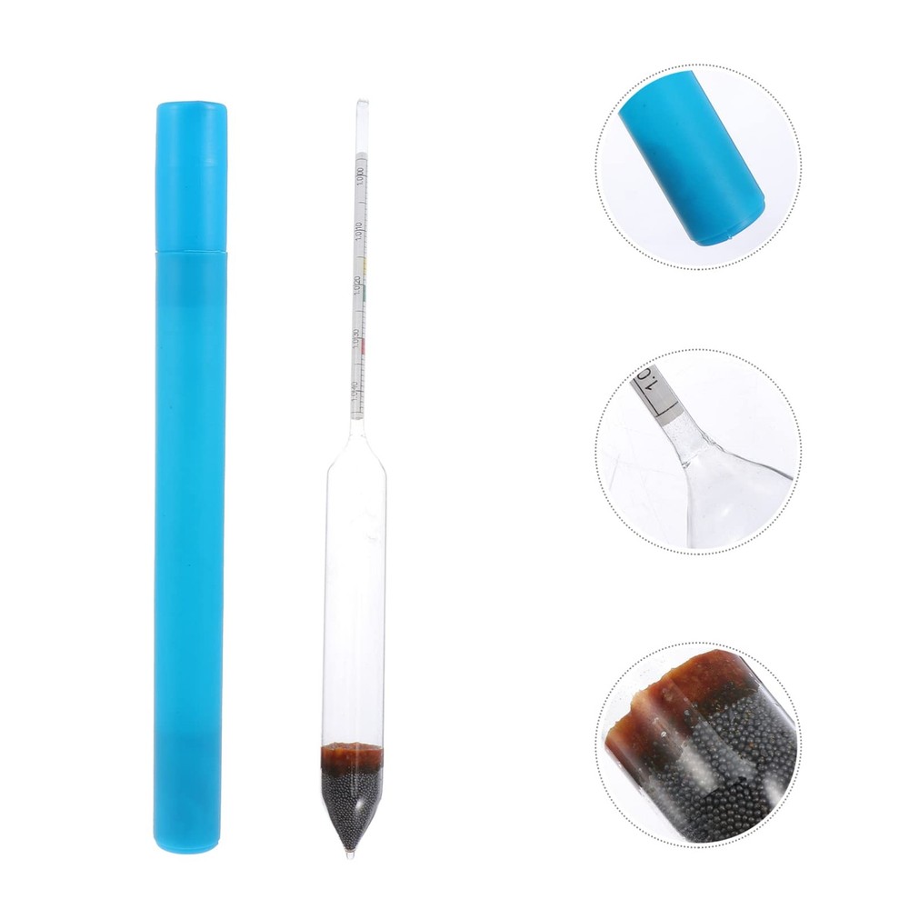 Sea Water Densitometer Brine Hydrometer High Precision Salinity Hydrometer De...