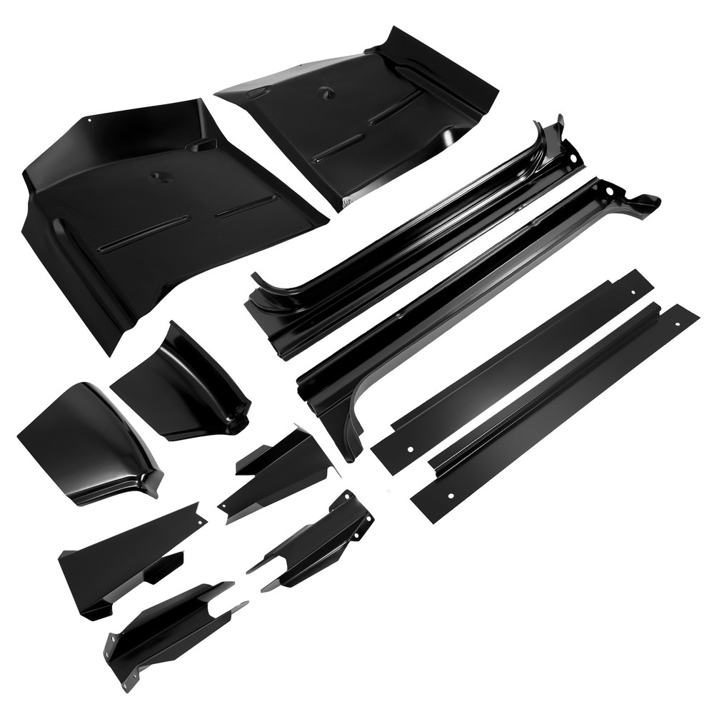 Fit 60-66 Chevy &GMC C/K Pickup Rocker Panel+Cab Corner+Support Mount+Floor Pan