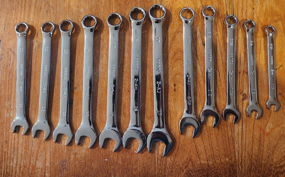 CRAFTSMAN 12pc FULL POLISH Chrome
