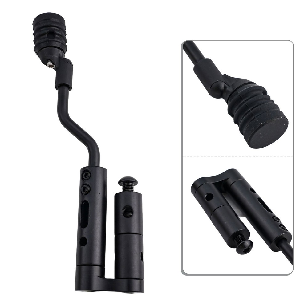 Precision Front and Rear Mount Bow String Suppressor for Better Control