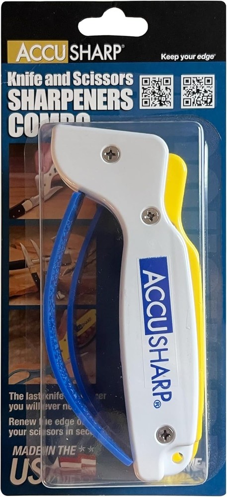 Hand-Held Carbide Blade Sharpener & ShearSharp Scissor Sharpener, Restores...