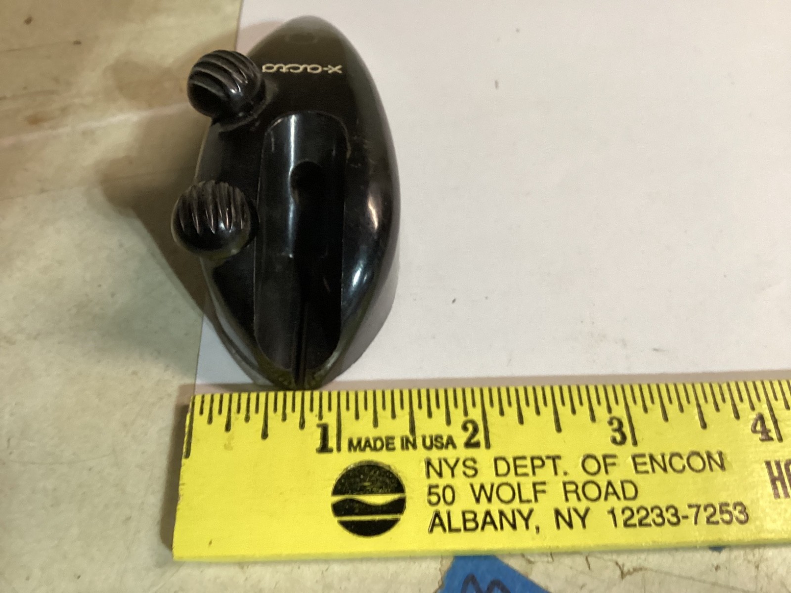 X-Acto Palm Mat Cutter Plane Bakelite about 3.5” inches long in vgc vintage vgc