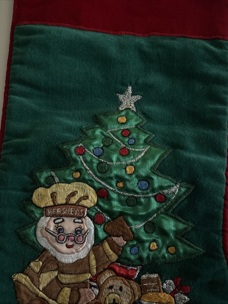 Hershey's Chocolate Christmas Stocking 18” Tree Bear