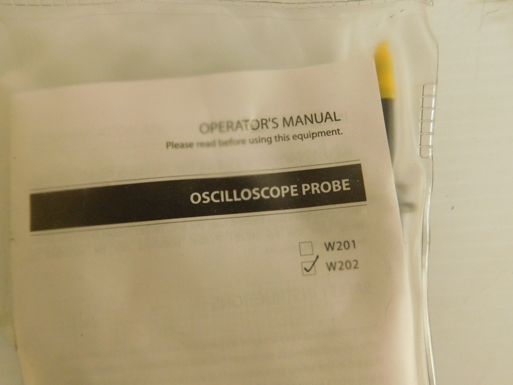 WITTIG TECHNOLOGIES OSCILLOSCOPE PROBE W202 - NEW (GSW89)