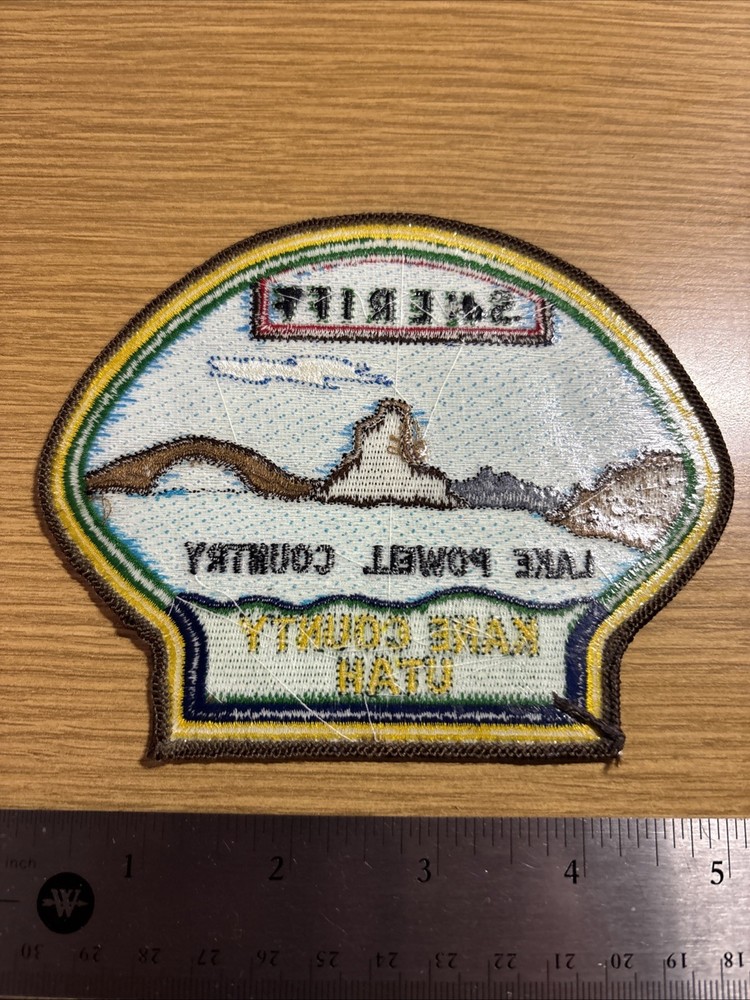 Kane County Utah Sheriff Patch
