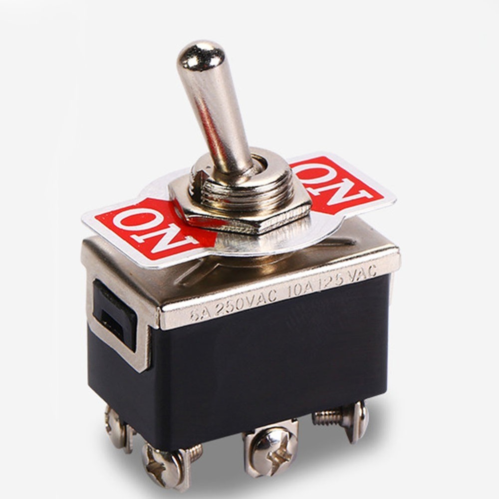 Tact Switch Button Switch 20A125VAC 500VDC 50m??max DOUBLE POLE ON/OFF/ON