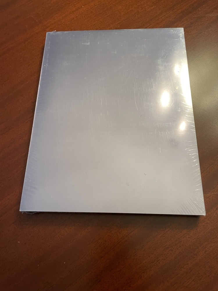 Fellowes Binding Covers 100 quantity letter size MIDWEIGHT TRANSPARENT CLEAR