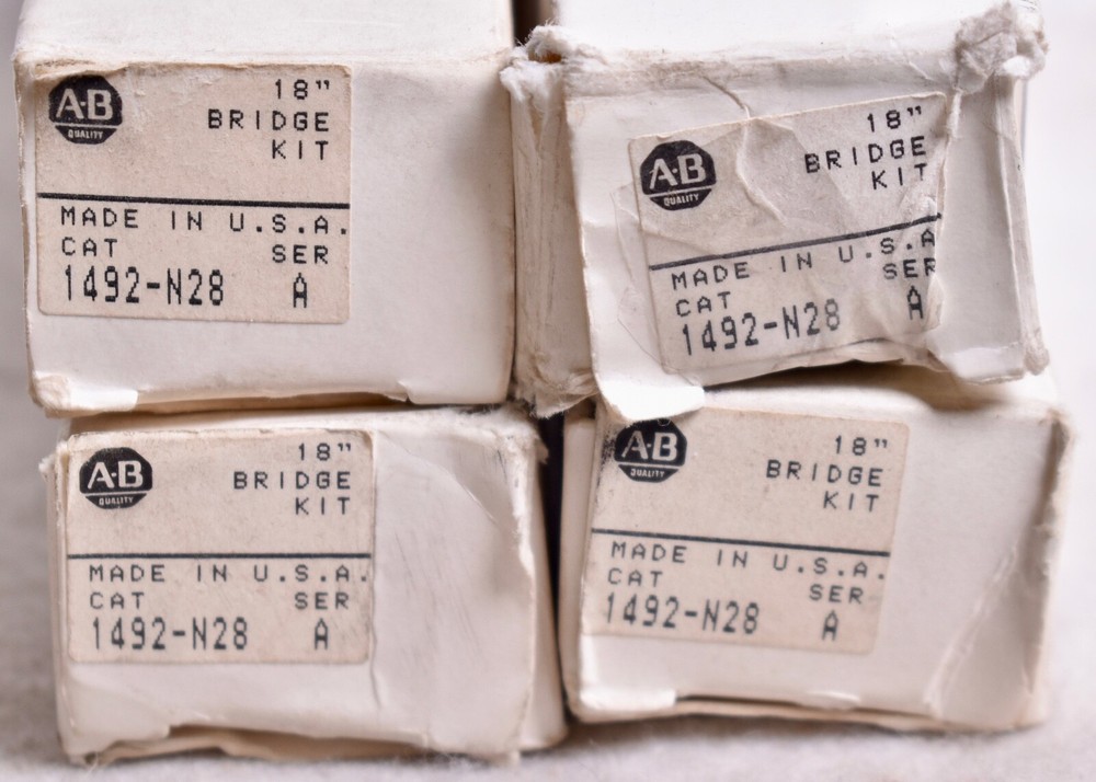 4 Count Allen Bradley 18" Stacking Bridge 1492-N28