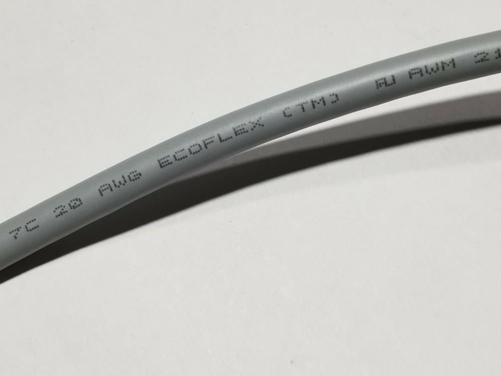 Alpha Wire 79005 20/7C EcoFlex EcoGen mPPE 600V TnCu Flexing Control Cable /10ft