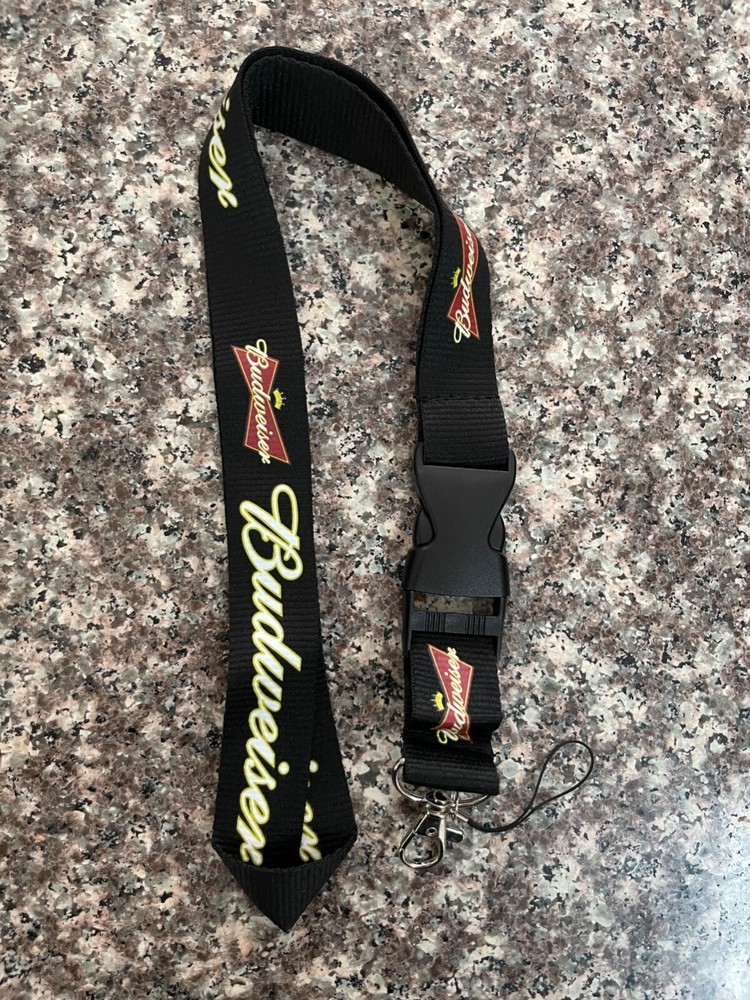 BUDWEISER LANYARD KEYCHAIN FAST SHIPPING