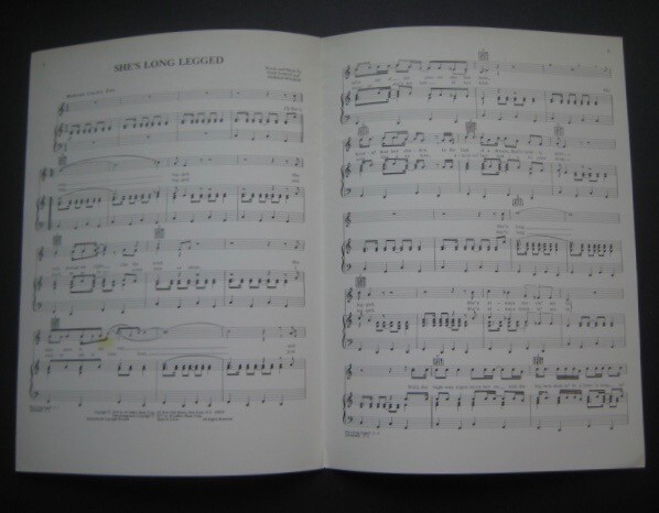 She's Long Legged by Joe Stampley sheet music