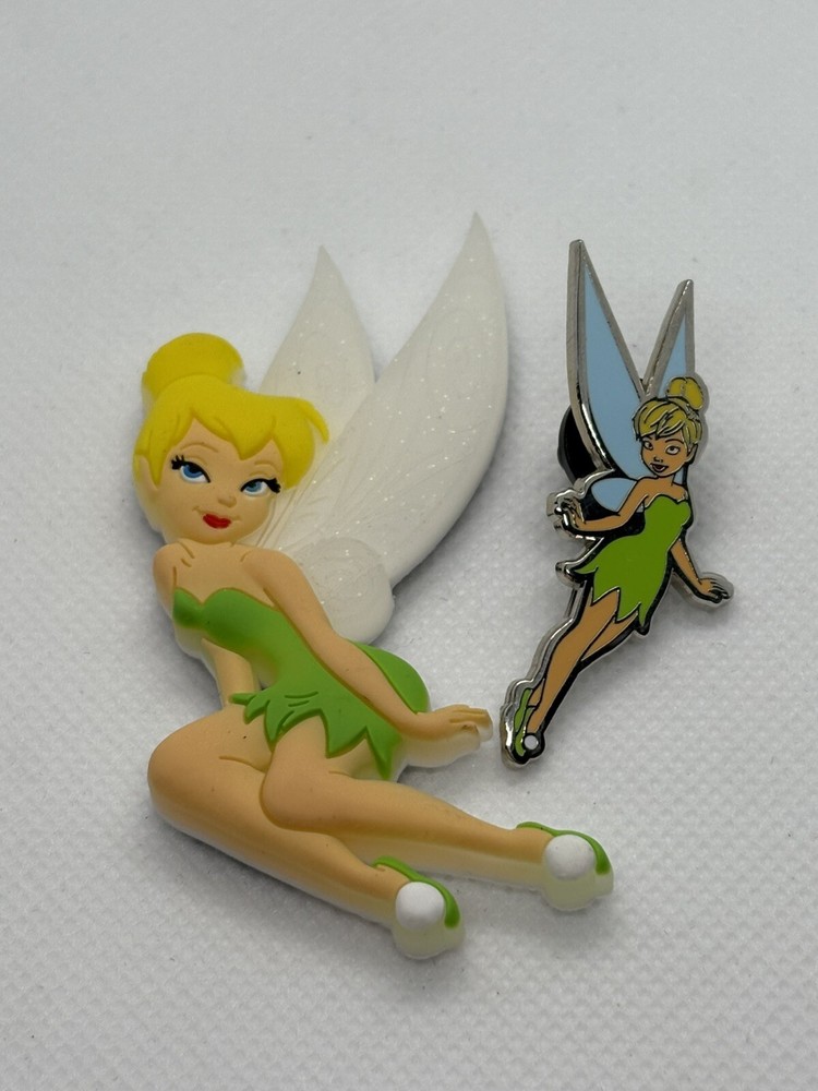 Disney Tinker Bell Magnet and Pin Set !!