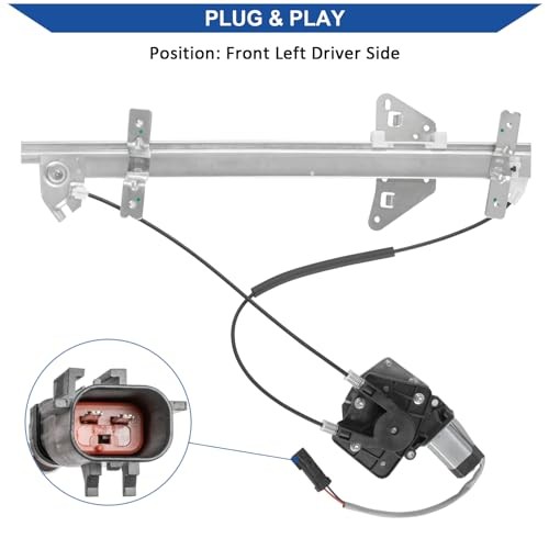741-649 Power Window Regulator with Motor Compatible Front Left Driver Side