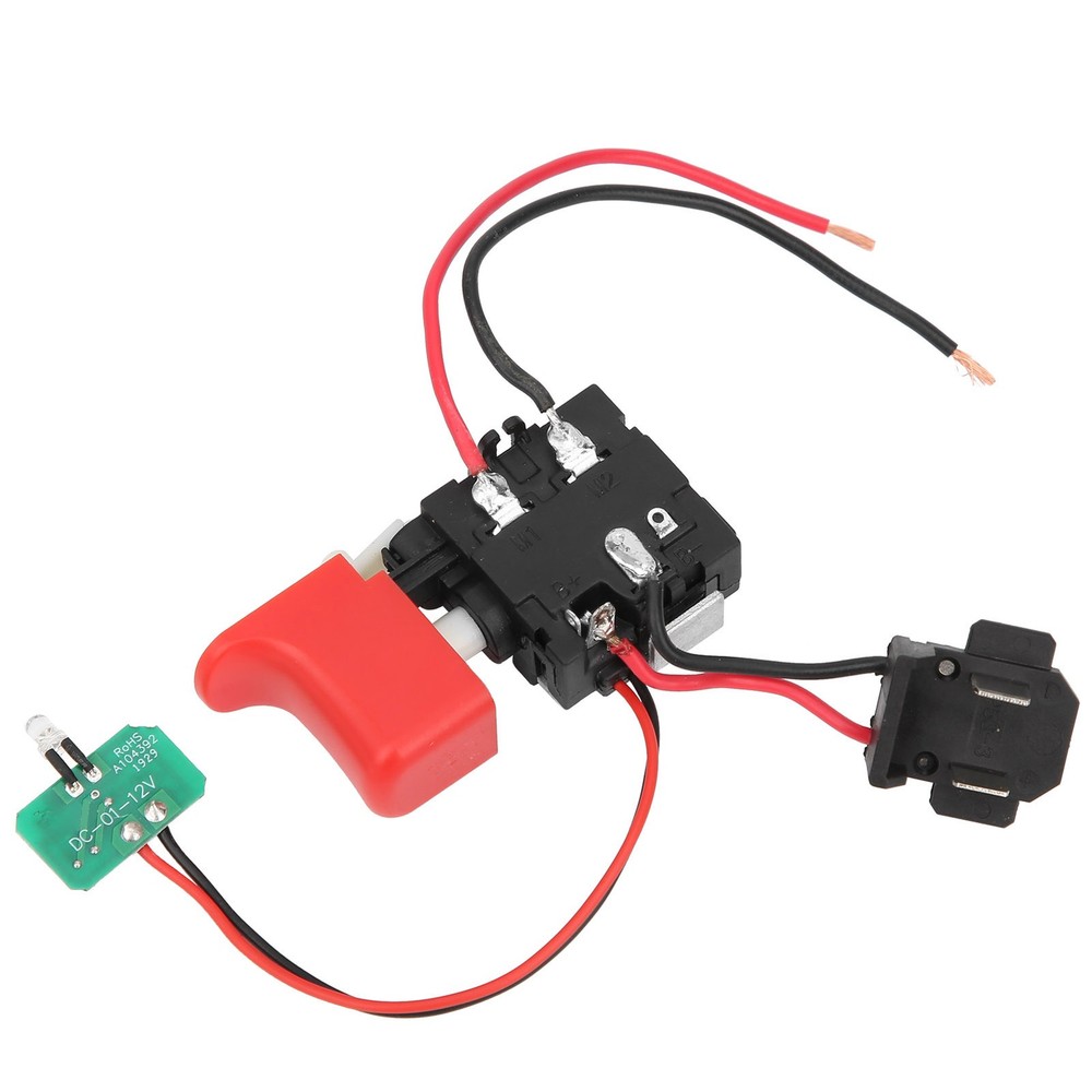 DCJZ1201 Drill Trigger Switch Drill Switch Electric Power Tool Switch Accessory