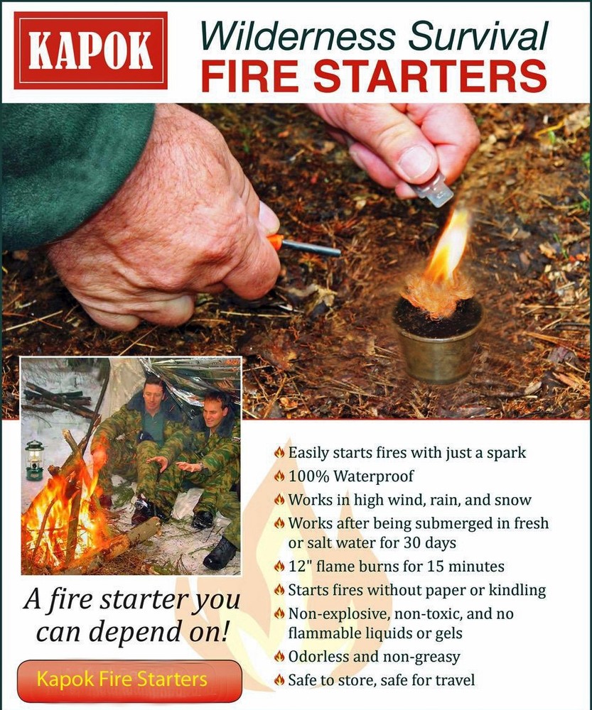 Fire Starters for Camping