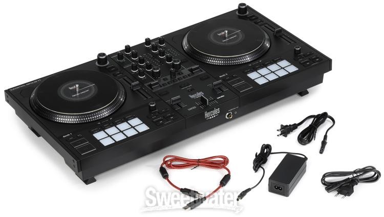 Hercules DJ DJControl Inpulse T7 2-deck Motorized DJ Controller - Black