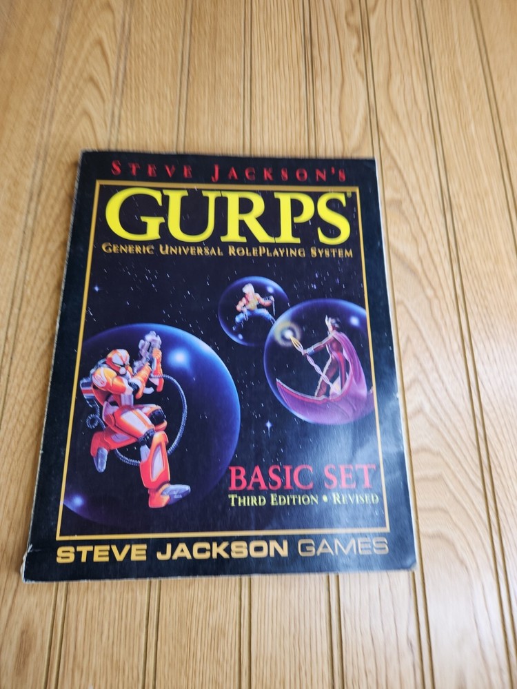 Steve Jackson's GURPS Generic Universal RolePlaying System Basic Set 3rd Ed 1994
