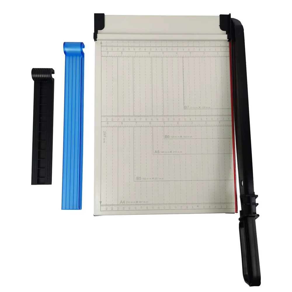 Paper Cutter A4 Paper Trimmer 12”Cut Length 12 Sheet Capacity for Home & Office