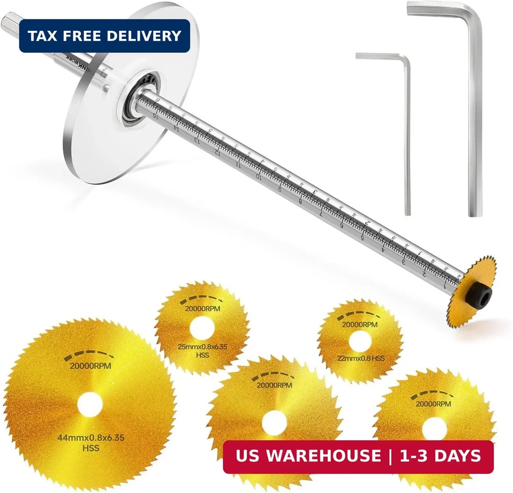 THINKWORK Inside Pipe Cutter for PVC Pipe, Cutter Tool Set with 7 inch Scale Adj