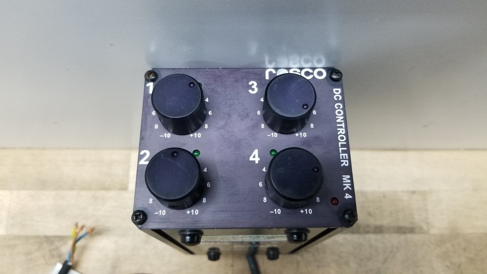 ROSCO DC CONTROLLER MK4 DMX 4 Channel Controller 230/120V DHA (READ) (#2)