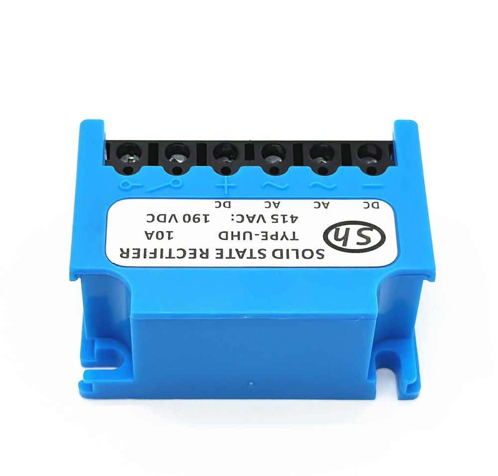 TYPE-UHD 10A 415VAC 190VDC SOLID STATE RECTIFIER Motor Brake Rectifier
