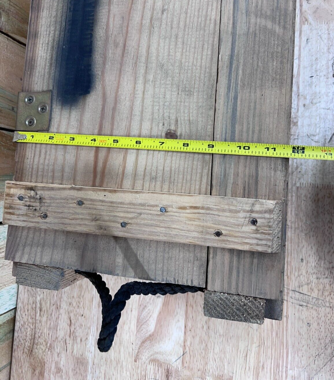 Wooden Surplus Ammo Crate M2 M30 Mortar Explosives Box U.S. Military Munitions