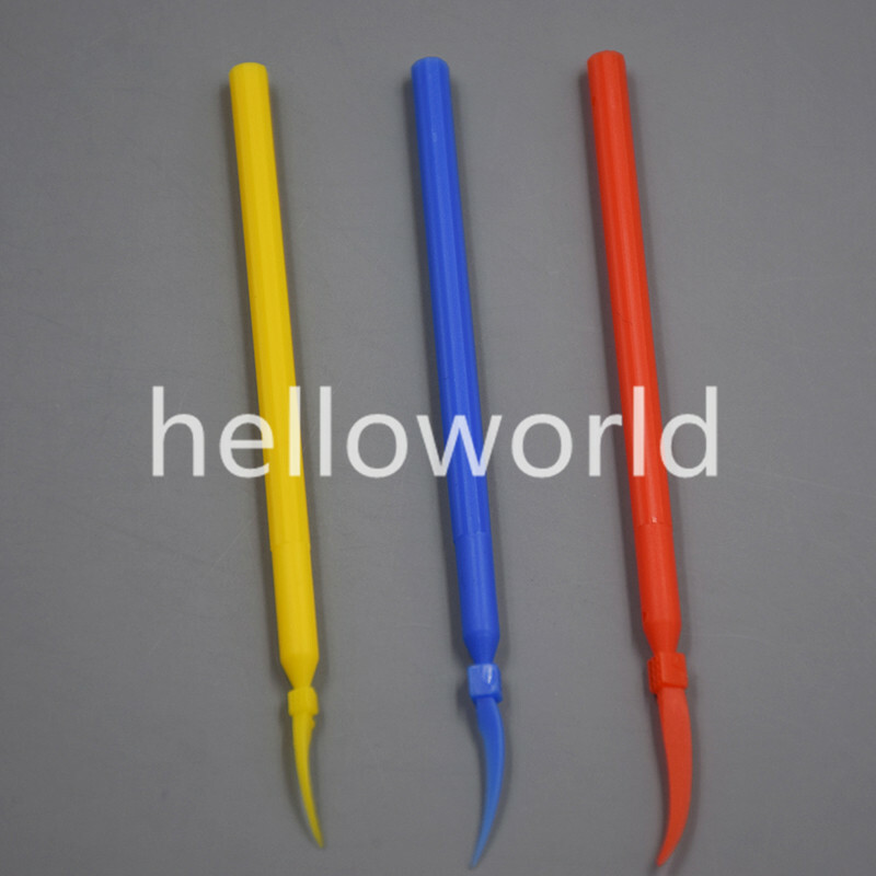 Large/Medium/Small Optional Size 100 Pcs Dental Plastic Interdental Poly Wedges