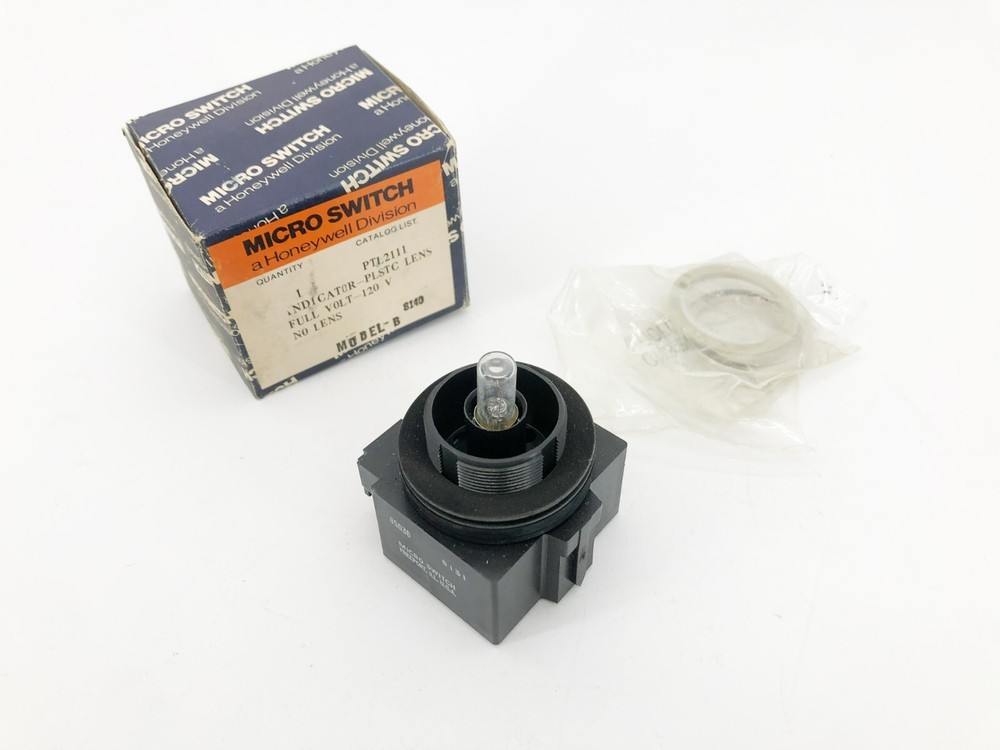 New Micro Switch PTL2111 Indicator Light Module 120V