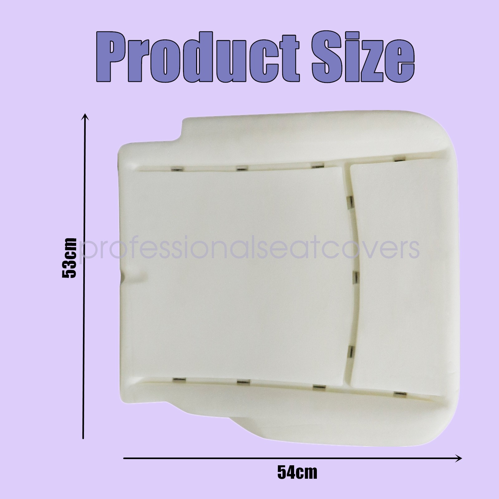 Fits 2013-2018 Dodge Ram 1500 2500 Driver Bottom Seat Cover With Foam Cushion