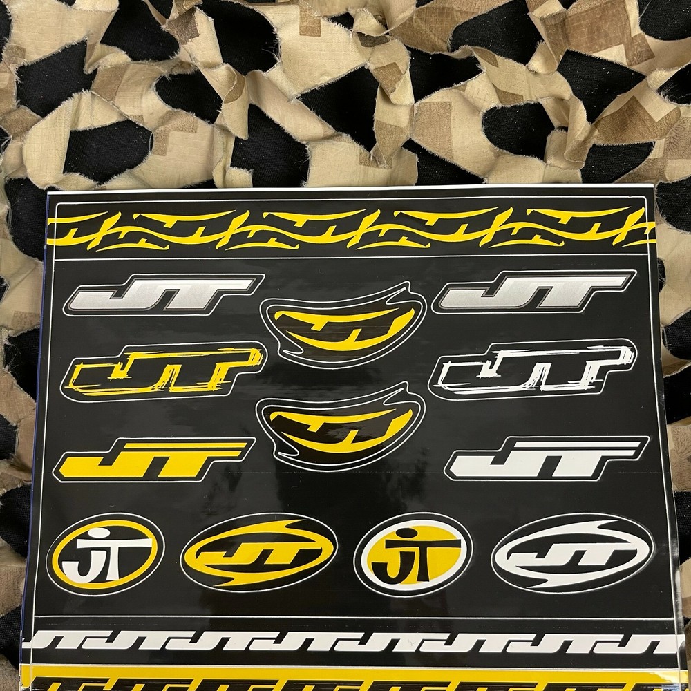 NEW JT Retro Sticker Sheet