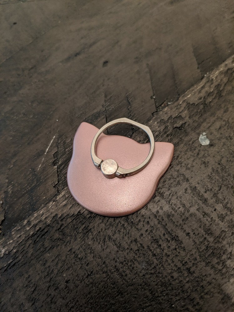 cat desgin Finger Ring Mobile Phone Smartphone Stand Holder socket
