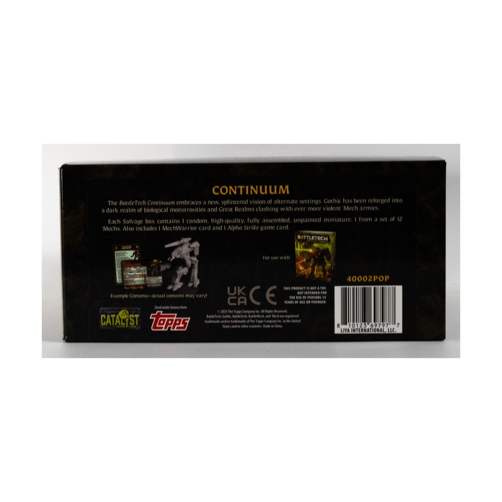 Catalyst Battletech Salvage Box - Gothic (Display) New